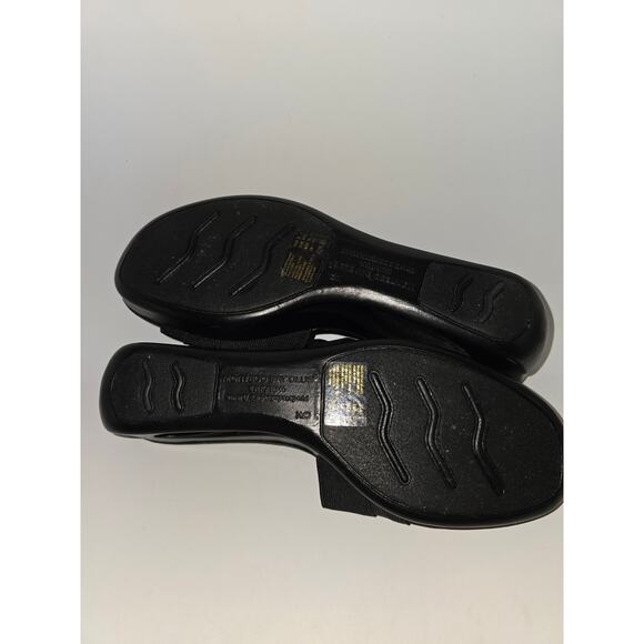 Montego Bay Club Black Sherry Mules size 9M NIB - Picture 7 of 9